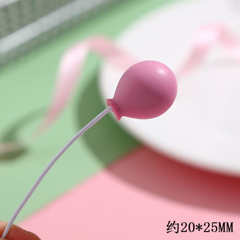 Wholesale Colorful Stereo Balloon Insert Cream Glue DIY Material Handmade Accessories